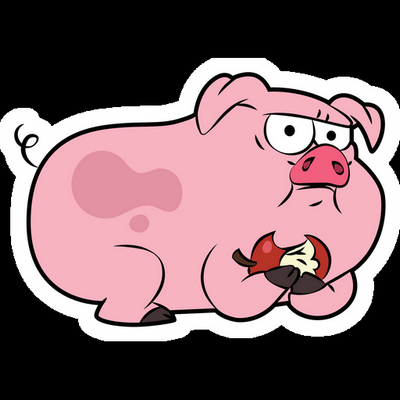 Gravity Falls Cartoon Sticker 31