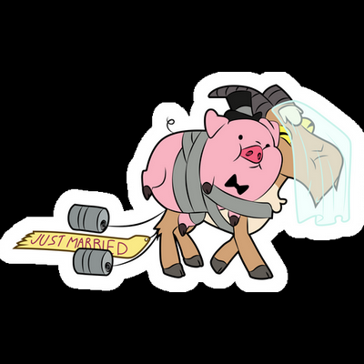 Gravity Falls Cartoon Sticker 32