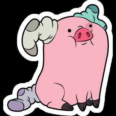 Gravity Falls Cartoon Sticker 37