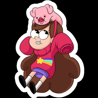 Gravity Falls Cartoon Sticker 44