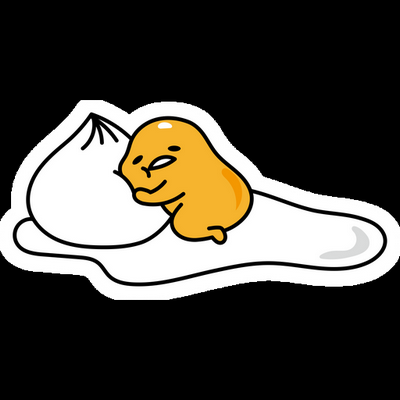 GUDETAMA Cartoon Sticker 15