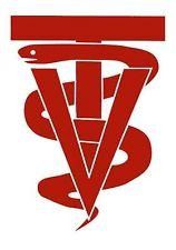 Veterinary Technician caduceus TV Sticker