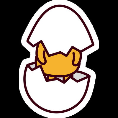 GUDETAMA Cartoon Sticker 28