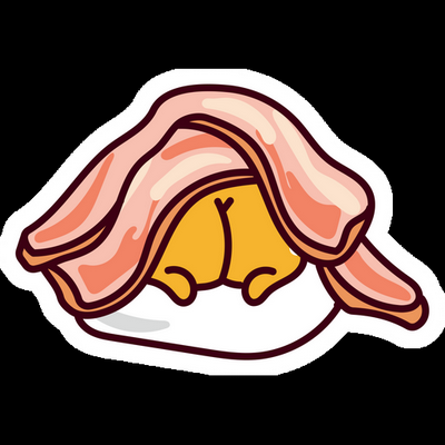 GUDETAMA Cartoon Sticker 30