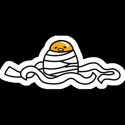 GUDETAMA Cartoon Sticker 42