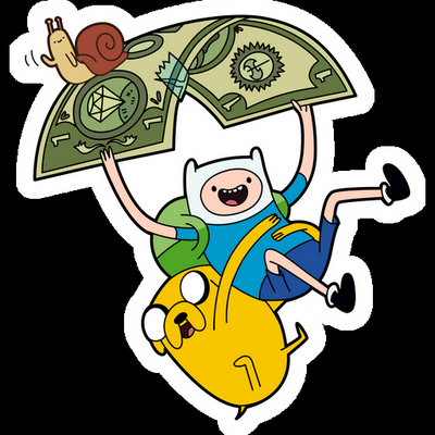 JAKE Cartoon Sticker 09