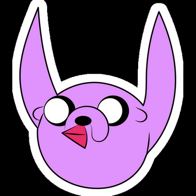 JAKE Cartoon Sticker 26