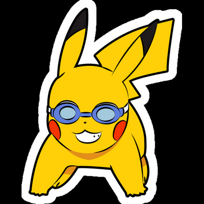 POKEMON Cartoon Sticker 32