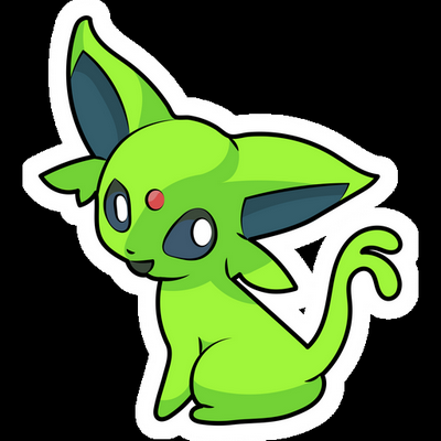 POKEMON Cartoon Sticker 50
