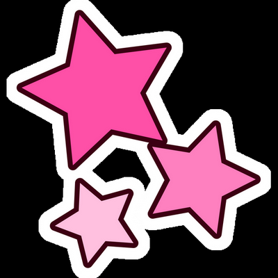 pink stars