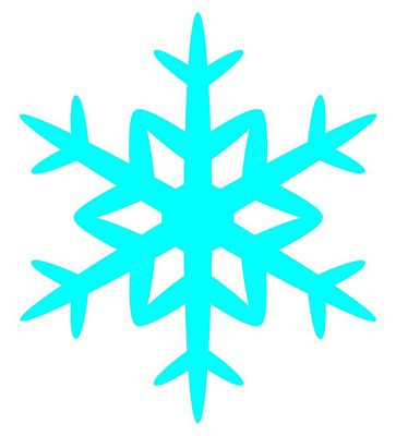 SNOWFLAKE DIECUT HOLIDAY DECAL 2