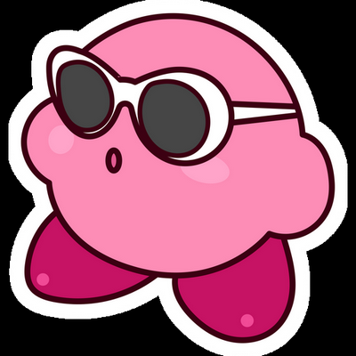 KIRBY Cartoon Sticker 35