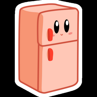 KIRBY Cartoon Sticker 45