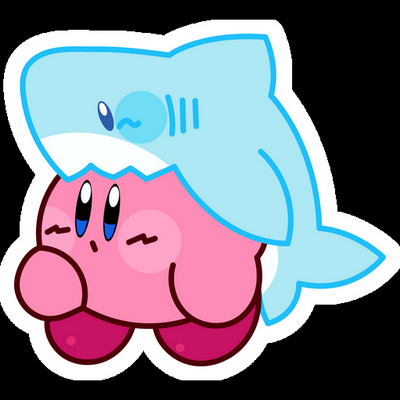 KIRBY Cartoon Sticker 50