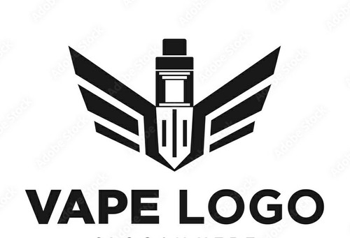 vape logo diecut decal
