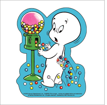 C GHOST the Friendly Ghost Decal3 3286