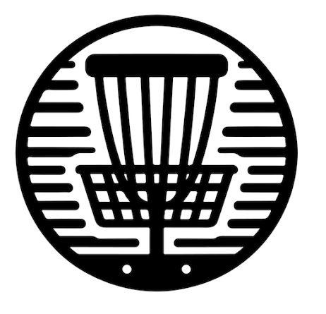 disc golf silhouette sticker 4
