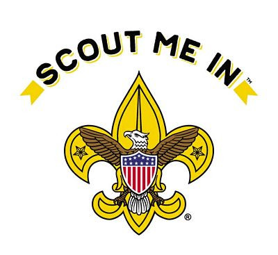Scouting Scout Me In Color logo sticker