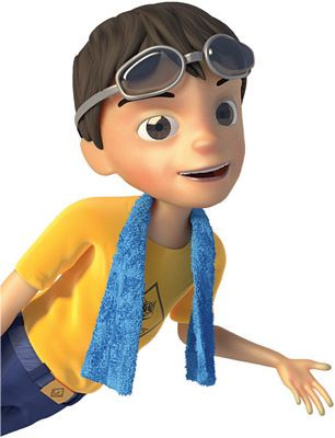 Ethan 9 YELLOW SHIRT CUB SCOUT STICKER