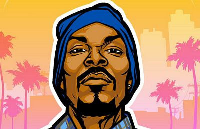 SNOOP LION STICKER 420