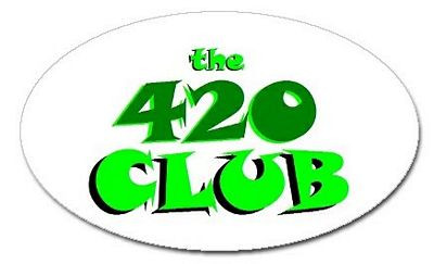 420 Club Sticker