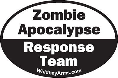 Walking Dead Zombie Sticker 33