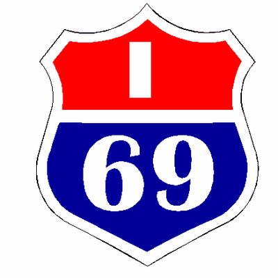 511 - I69 vinyl sticker