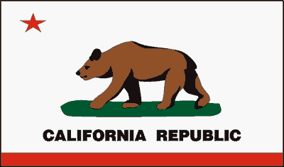 california State Flag Sticker