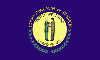 kentucky State Flag Sticker