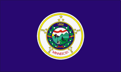 minnesota State Flag Sticker