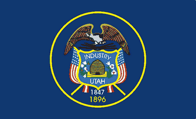 utah State Flag Sticker
