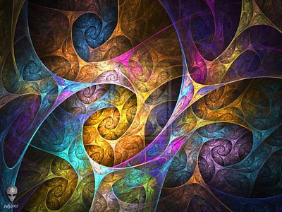 psychedelic patterns wall decal or window sticker17