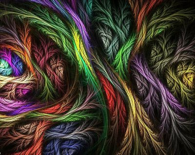 psychedelic patterns wall decal or window sticker21