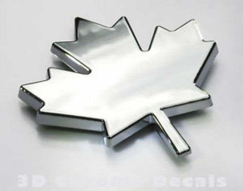 Canada Maple Leaf car auto bike chrome decal toronto