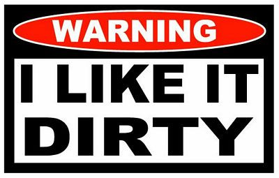 Il Like It Dirty Funny Warning Sticker Set
