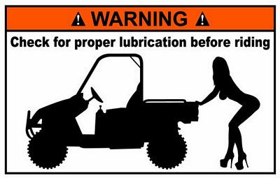 Rhino Funny Warning Sticker Set 2