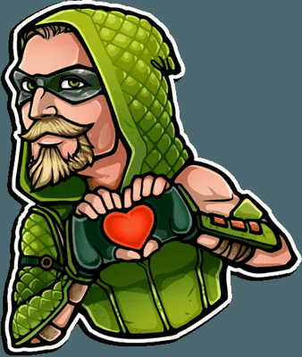 dc comics marvel comics sticker 2