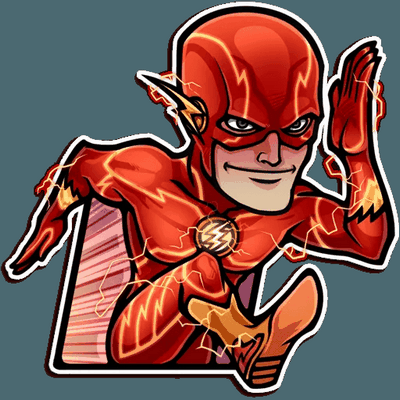 dc comics marvel comics sticker 8