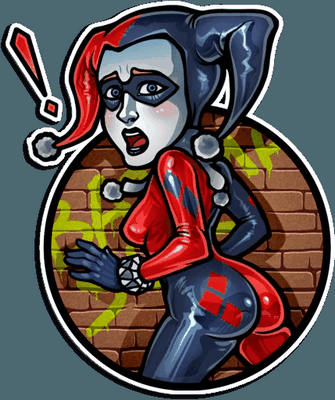 dc comics marvel comics sticker 10