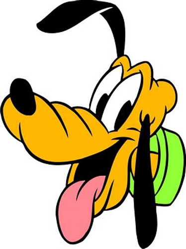 Pluto Color Car Sticker