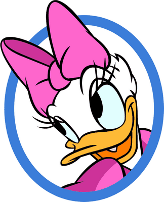 daisy duck sticker