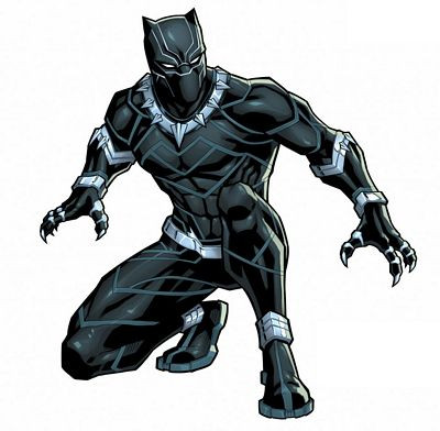 black panther sticker