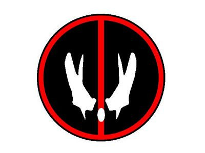 Deadpool Grendel Logo Decal