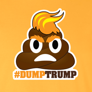 DUMP TRUMP STICKER