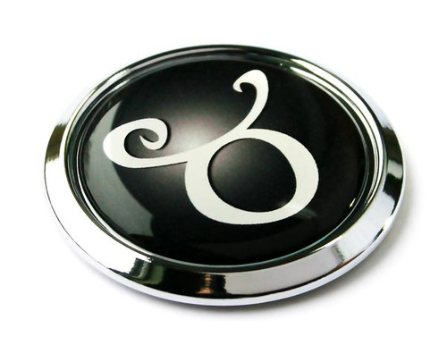Taurus 3D Adhesive Chrome Zodiac Auto Emblem