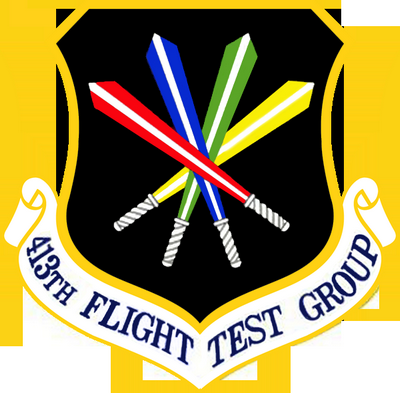413fth Flight Test Group sticker