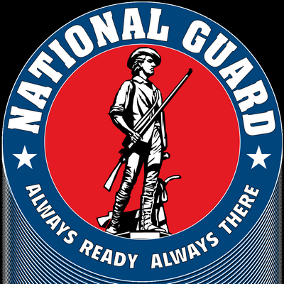 NGB NATIONAL GUARD LOGO MILITARY STICKER