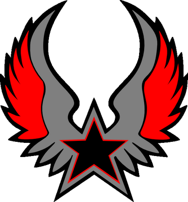 red star emblem logo Military Sticker