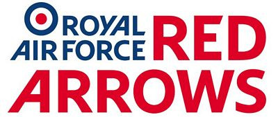 Royal Air Force Red Arrow Rectangle Sticker