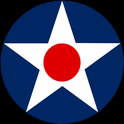 UNSC Army Air Force insignia round sticker